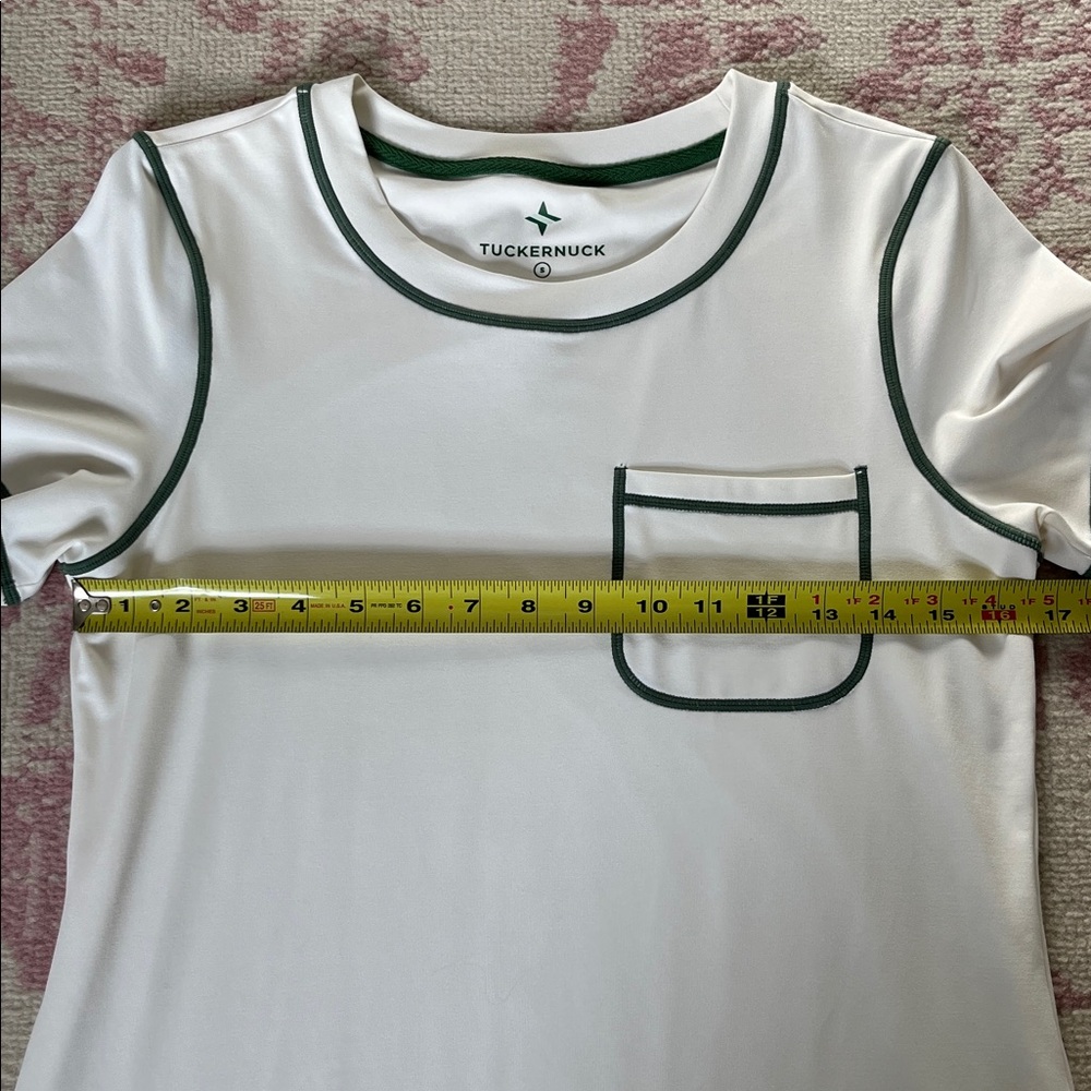 Tuckernuck White Dress with Green Accents - Picture 7 of 8